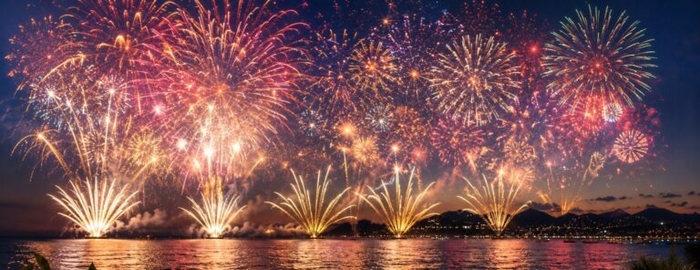 Cannes 2026 Pyrotechnic Art Festival: six evenings of fireworks announced in the bay