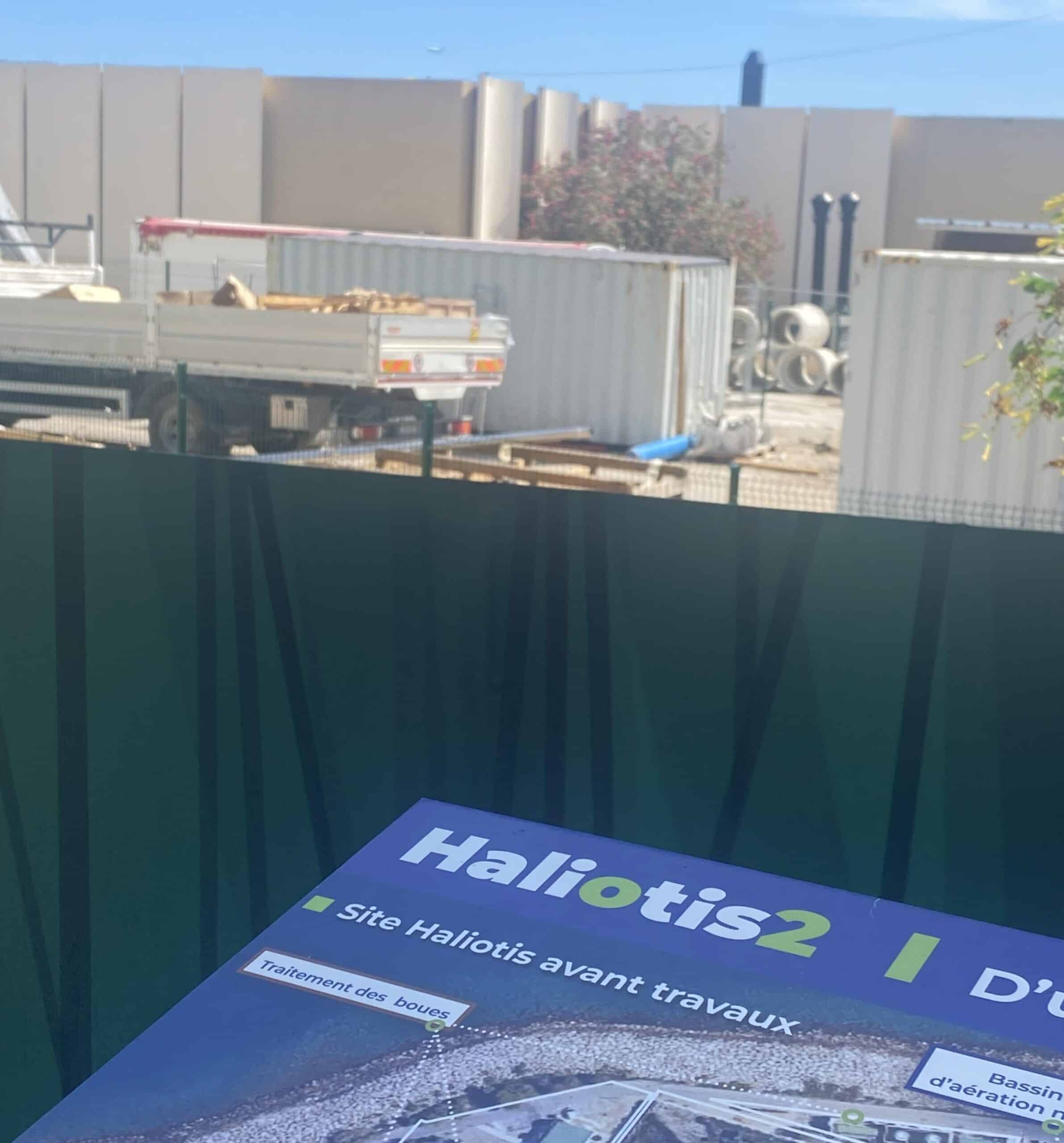 The Haliotis 2 construction site.